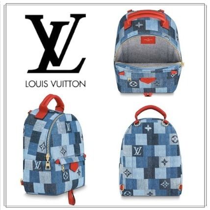 Louis Vuitton 2020 SS Unisex Leather Logo Backpacks 