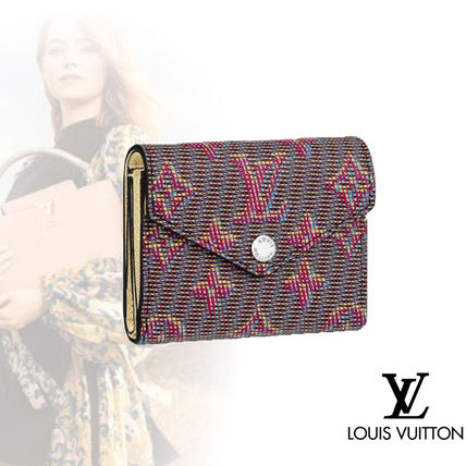 Louis Vuitton 2019 20AW Monogram Leather Folding Wallet Folding Wallets M68673 