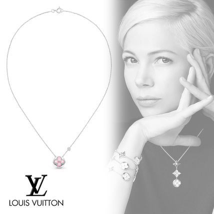 Louis Vuitton 2020 SS 18K Gold Elegant Style Necklaces  Pendants Q93697 