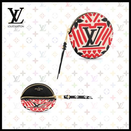 Louis Vuitton 2020 21AW Canvas Street Style Leather Long Wallet Logo Coin Cases M69505 