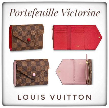 Louis Vuitton DAMIER 2020 SS Victorine Wallet N41659 N61700 