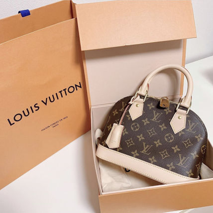 Louis Vuitton ALMA Monogram Casual Style Leather Office Style Elegant Style M53151 