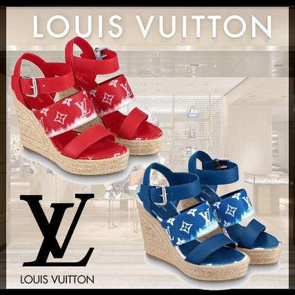 Louis Vuitton 2020 SS Rubber Sole Casual Style Elegant Style 1A7U3R 1A7U46 