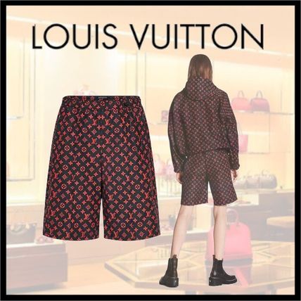 Louis Vuitton 2020 21AW Casual Style Medium Logo Shorts 1A83RD 