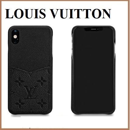 Louis Vuitton MONOGRAM 2020 SS Monogram Unisex Leather iPhone XS Max Logo Smart Phone Cases M68891 