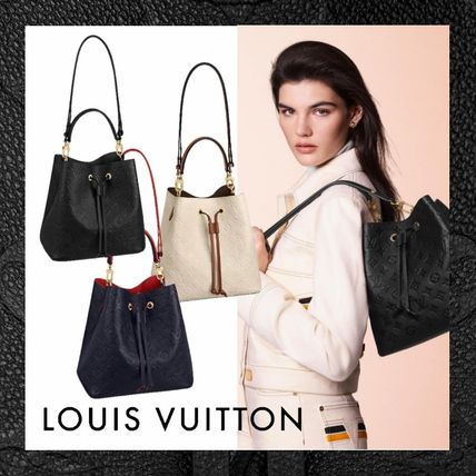 Louis Vuitton MONOGRAM EMPREINTE 2020 SS Monogram Casual Style 2WAY Leather Party Style Purses M45256 M45306 M45307 