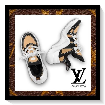 Louis Vuitton Other Plaid Patterns Round Toe Rubber Sole Lace up 1A7TVY 