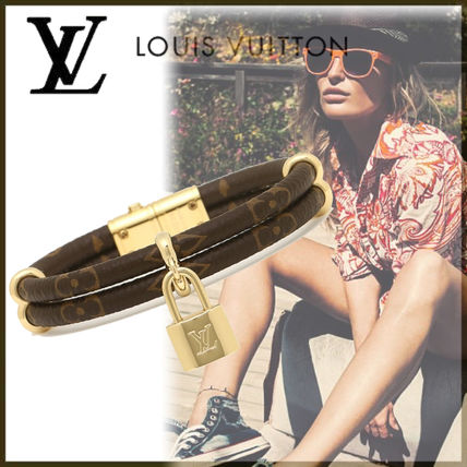 Louis Vuitton MONOGRAM Keep It Twice Monogram Bracelet M6640E 