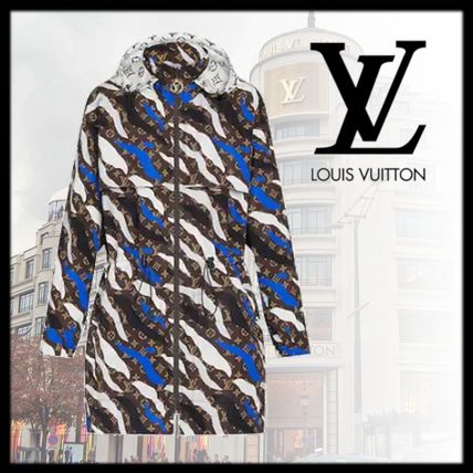 Louis Vuitton 2020 SS Monogram Casual Style Nylon Logo Outerwear 1A7SGS 
