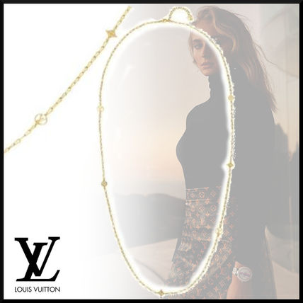 Louis Vuitton 2020 21AW Costume Jewelry Casual Style Flower Chain Party Style M69639  