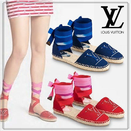 Louis Vuitton 2020 SS Casual Style Elegant Style Logo Sandals