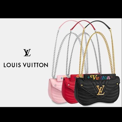 Louis Vuitton 2020 Cruise Casual Style 2WAY Leather Office Style Crossbody 
