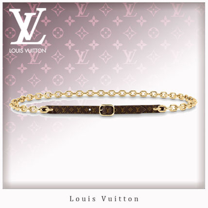 Louis Vuitton MONOGRAM 2019 20AW Twist The Chain 12Mm Belt M0204V M0204W M0204U 