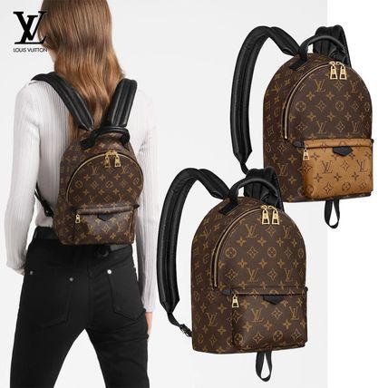 Louis Vuitton 2020 21AW Monogram Casual Style Leather Elegant Style Logo Backpacks 