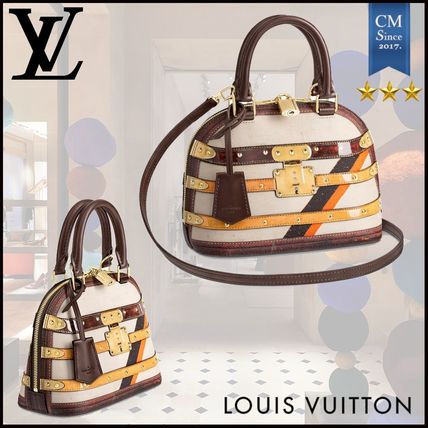 Louis Vuitton ALMA 2020 SS Casual Style Unisex Calfskin 2WAY Leather Office Style 