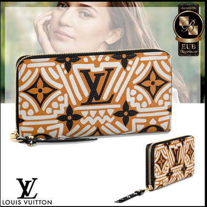 Louis Vuitton ZIPPY WALLET 2020 21AW Monogram Canvas Leather Long Wallet Logo Long Wallets M69437 