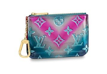 Louis Vuitton MONOGRAM 2020 SS Monogram Blended Fabrics Chain Plain Leather Long Wallet 