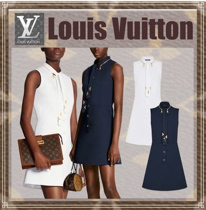 Louis Vuitton 2020 SS Casual Style Sleeveless Short Sleeves Party Style 1A7SW7 1A7SW1 