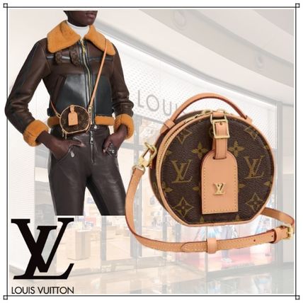 Louis Vuitton Casual Style 2WAY Plain Leather Crossbody Logo Shoulder Bags M44699 