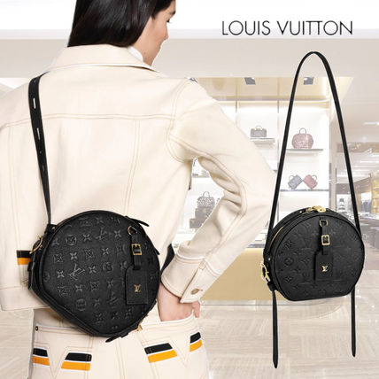 Louis Vuitton MONOGRAM EMPREINTE Monogram Leather Logo Shoulder Bags M45167 