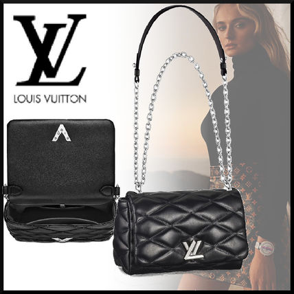 Louis Vuitton Monogram 2WAY Chain Plain Elegant Style Crossbody Logo M50216 