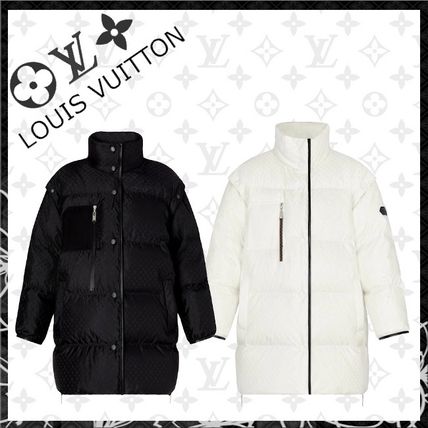 Louis Vuitton 2020 21AW Monogram Street Style Plain Logo Down Jackets 1A81YB 1A81Y5 