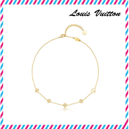 Louis Vuitton 2019 SS Flower Elegant Style Necklaces  Pendants 