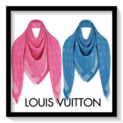 Louis Vuitton Neo Pop Monogram Shawl M76080 M76081 