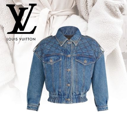 Louis Vuitton 2019 20AW Quilted Denim Jacket 1A62BI 