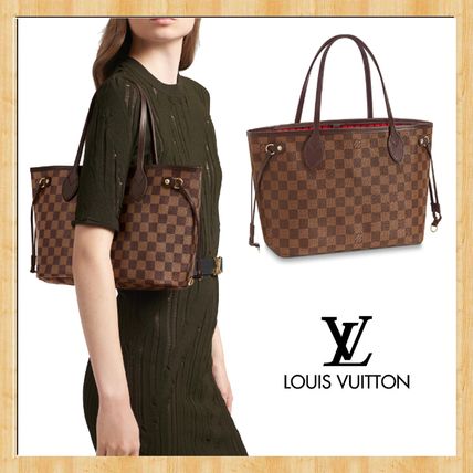 Louis Vuitton NEVERFULL 2019 20AW Leather Totes N41359 