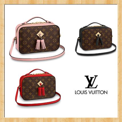 Louis Vuitton MONOGRAM 2019 20AW Monogram 2WAY Leather Crossbody Bridal Handbags M43556 M43555 M44442 