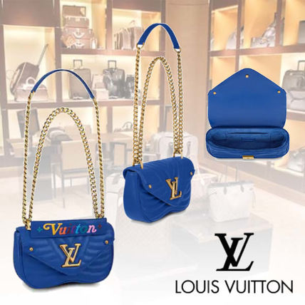 Louis Vuitton Casual Style Calfskin 2WAY Chain Plain Leather Elegant Style M53924 