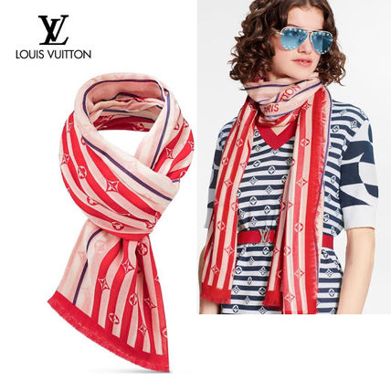 Louis Vuitton 2020 SS Logo Lightweight Scarves  Shawls 