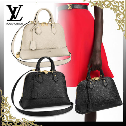 Louis Vuitton ALMA 2020 SS Monogram Casual Style 2WAY Bi color Leather Party Style 