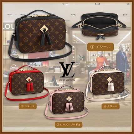 Louis Vuitton MONOGRAM 2020 SS Monogram Canvas Tassel 3WAY Leather Party Style M43559 M44442 M43556 M43555 