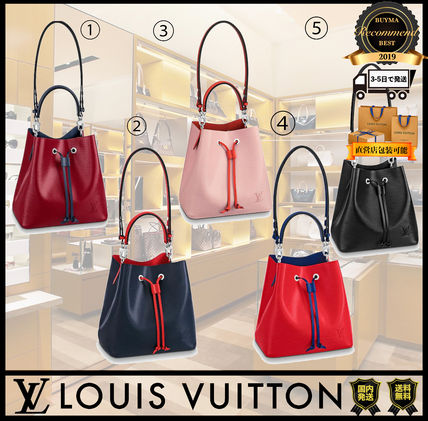 Louis Vuitton Monogram Unisex Street Style Logo Shoulder Bags 