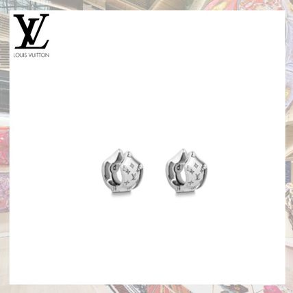 Louis Vuitton 2020 SS Nanogram Clip Earrings M69023 