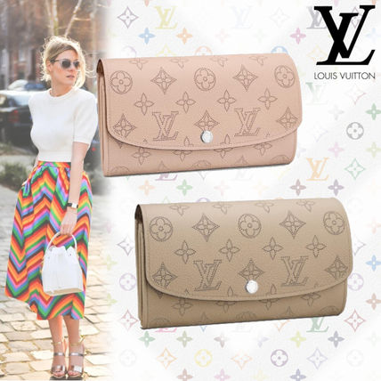 Louis Vuitton MAHINA Iris Wallet M60144 M60145 