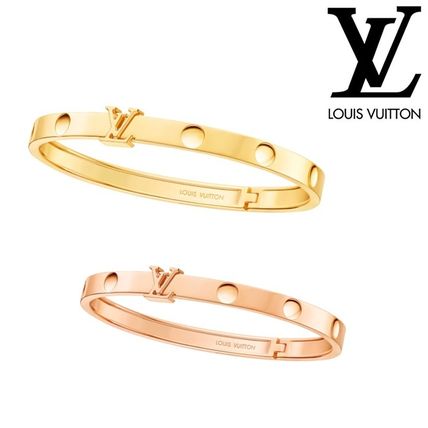 Louis Vuitton MONOGRAM 2020 SS Blended Fabrics Chain Party Style 18K Gold