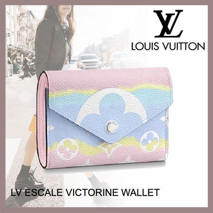 Louis Vuitton 2020 SS Unisex Street Style Leather Small Wallet Logo 