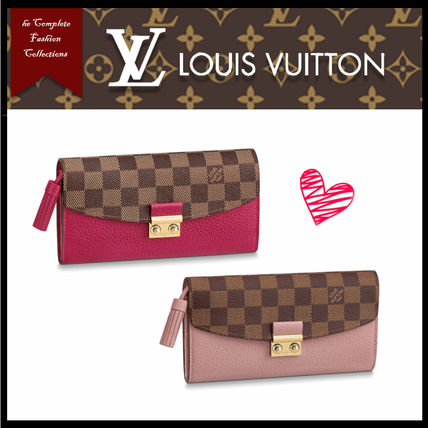 Louis Vuitton DAMIER Other Plaid Patterns Unisex Canvas Bi color Leather Bold N60215 N60207 