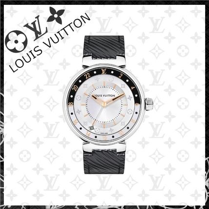 Louis Vuitton 2020 21AW Casual Style Round Quartz Watches Office Style Elegant Style 
