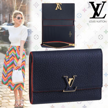 Louis Vuitton TAURILLON Capucines Compact Wallet M63741 