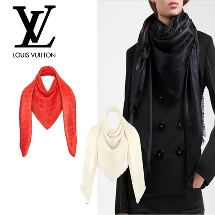 Louis Vuitton MONOGRAM 2019 SS Monogram Shawl M70802 