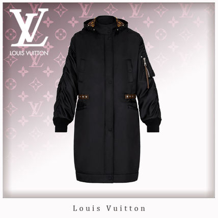 Louis Vuitton 2020 21AW Monogram Nylon Street Style Long Sleeves Plain Logo