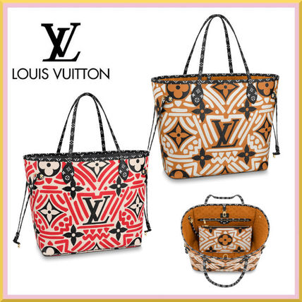 Louis Vuitton MONOGRAM 2020 21AW Monogram Leather Totes M56584 M56583 