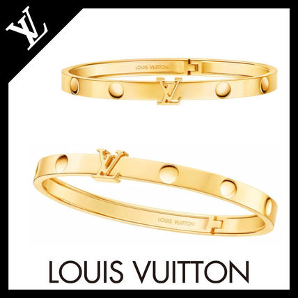 Louis Vuitton 2020 SS Empreinte Bangle Yellow Gold Q95623 