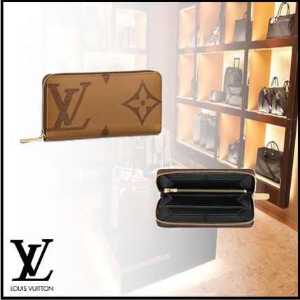 Louis Vuitton 2020 SS Canvas Plain Long Wallet Logo Long Wallets M69353 