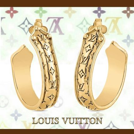Louis Vuitton 2020 21AW Costume Jewelry Party Style Elegant Style Earrings M69654 