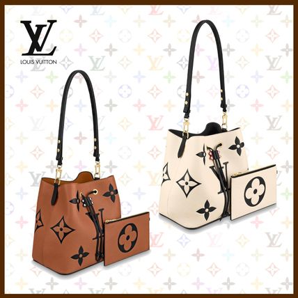 Louis Vuitton 2020 21AW Monogram Casual Style Street Style 2WAY Leather Office Style M56888 M56889 